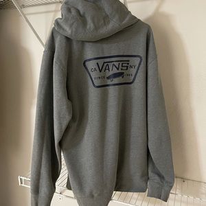 Grey Vans sweatshirt. XL